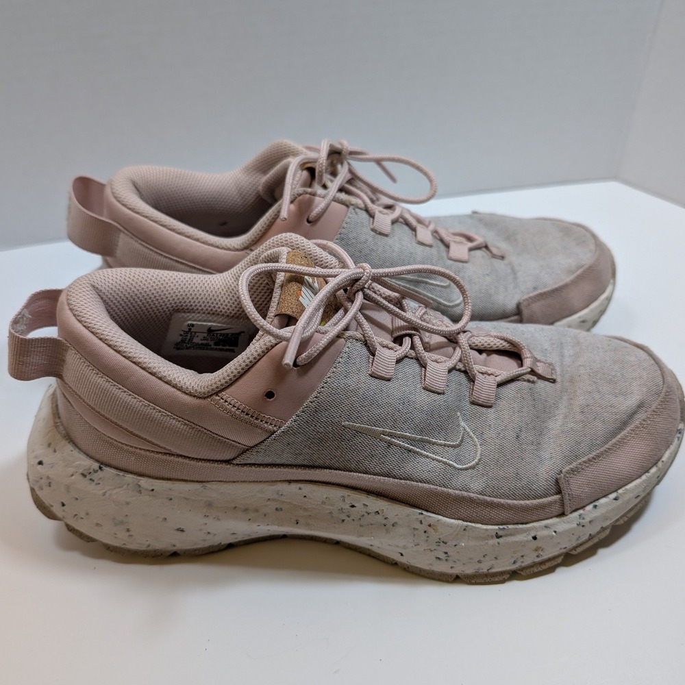Nike Crater Remixa Pink Oxford Speckled Sole Sneakers DA1468-600 Women Size 9